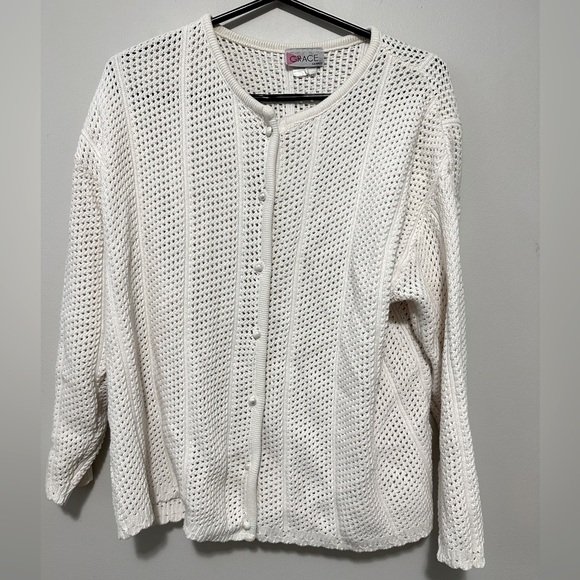 3 / 30 Vintage Grandma Core Cardigan - Picture 1 of 3